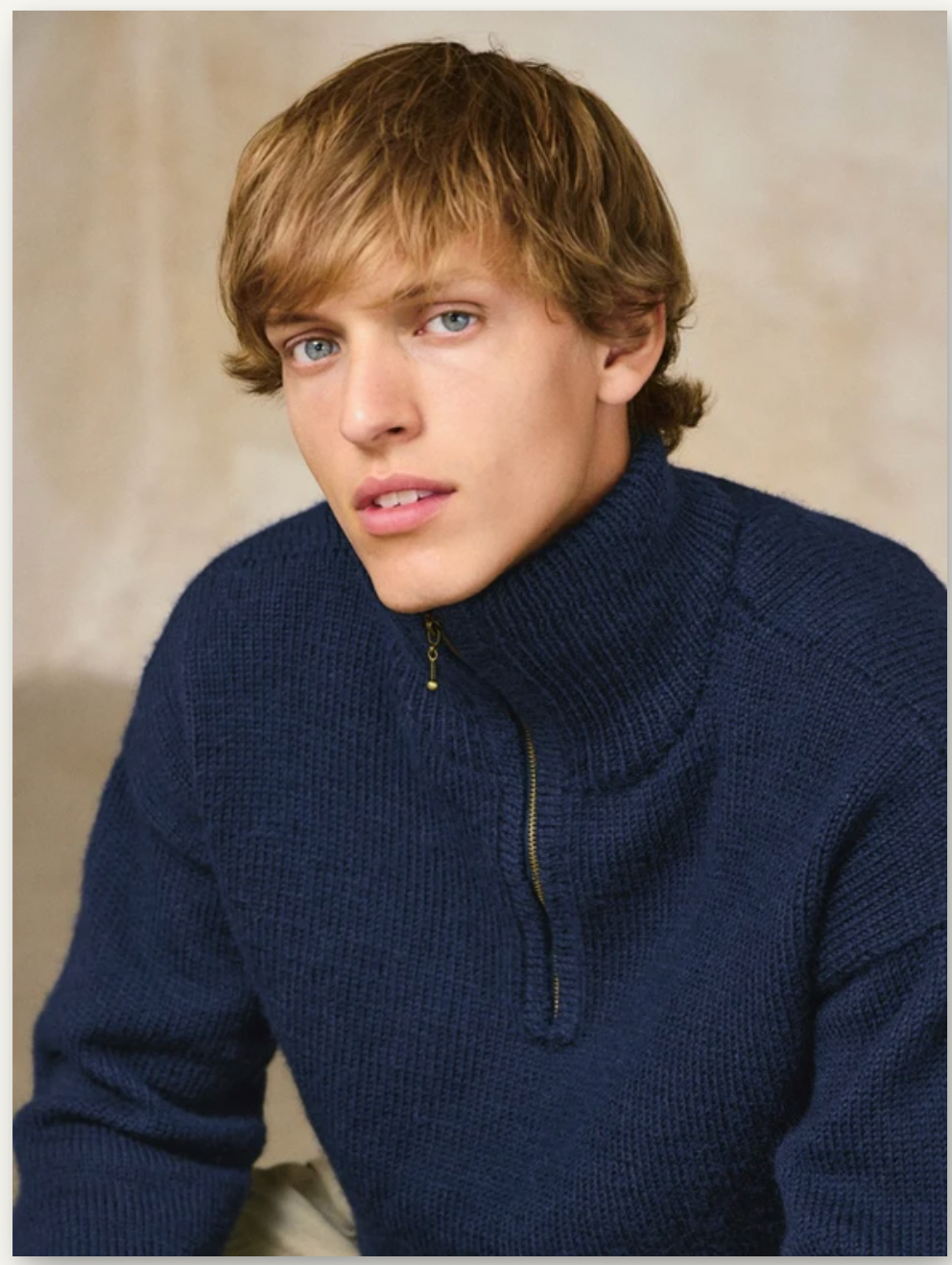 Sandnes Garn - Single Pattern Booklet - 2412 - 04 Matthew Sweater - YourNextKnit