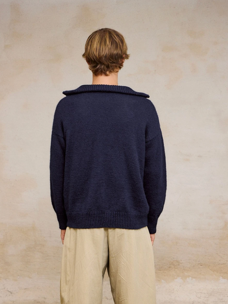 Sandnes Garn - Single Pattern Booklet - 2412 No. 04 Matthew Sweater Man - YourNextKnit