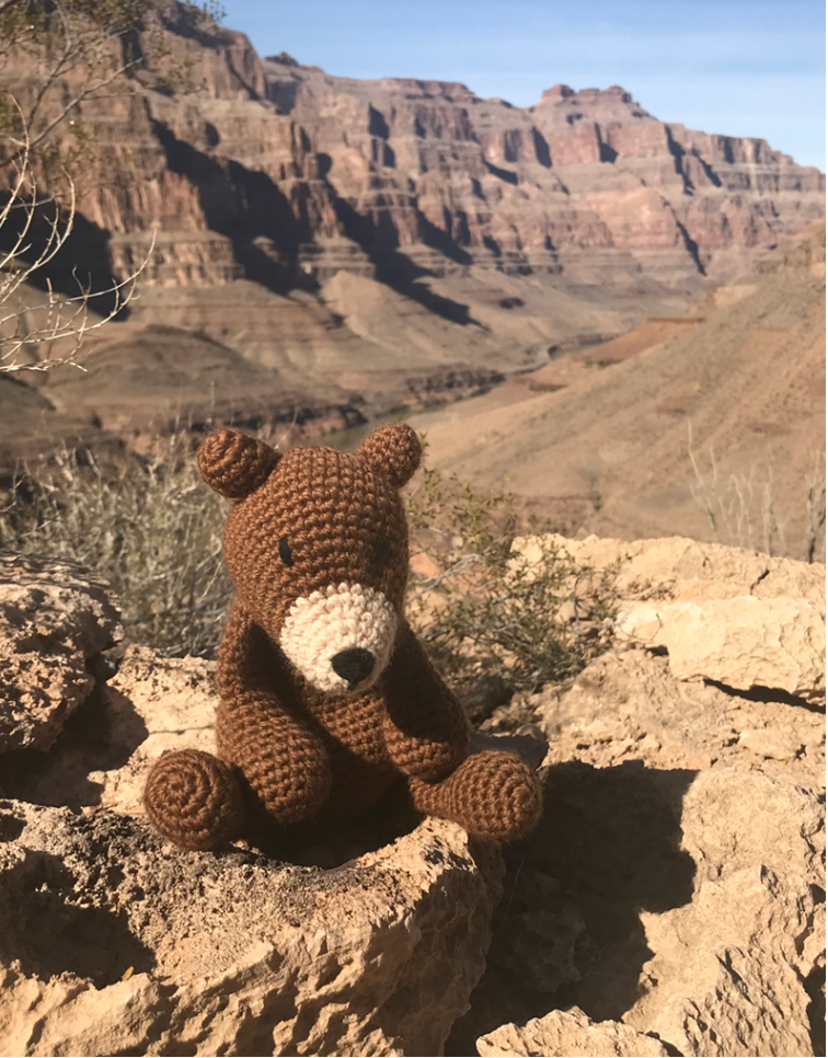 TOFT Animals -Penelope the Brown Bear Kit - YourNextKnit