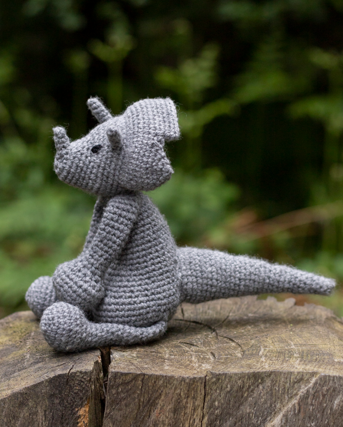 TOFT Animals - Victoria the Triceratops Kit - YourNextKnit