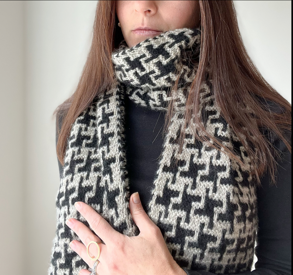 Escher's Dream Scarf - YourNextKnit