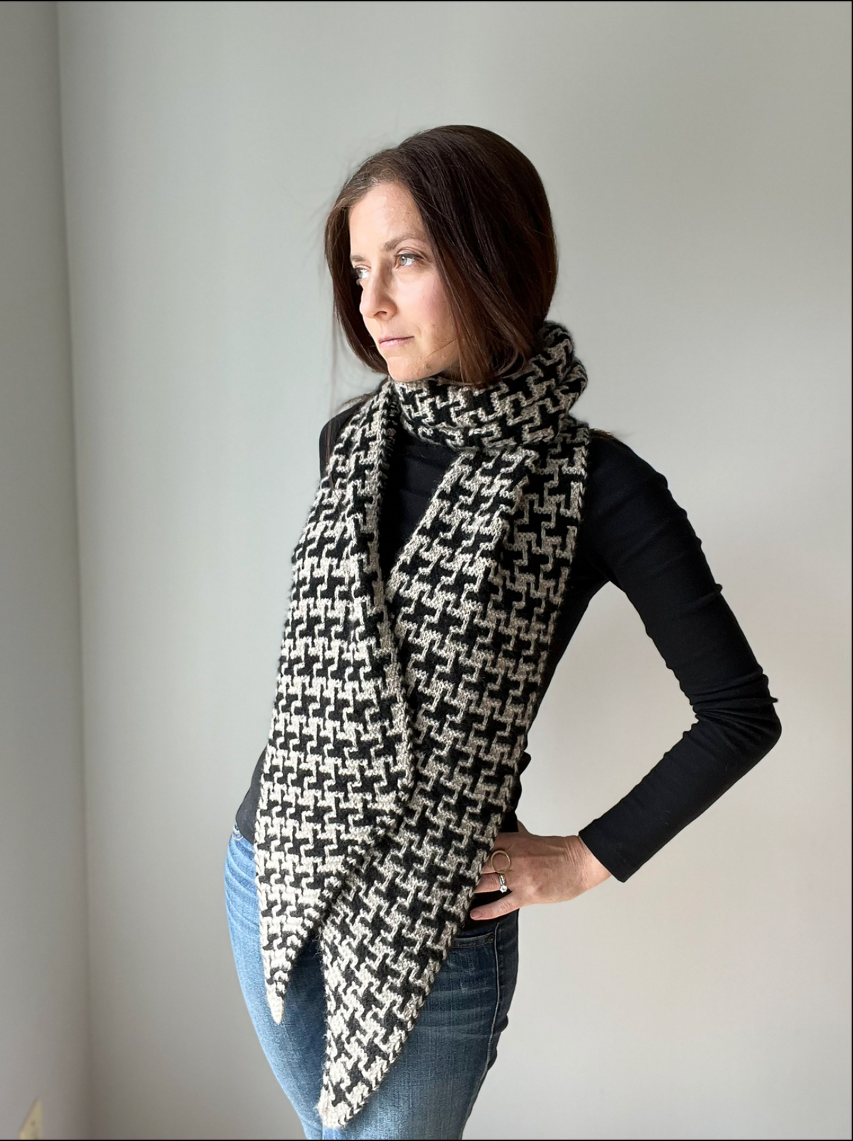 Escher's Dream Scarf - YourNextKnit