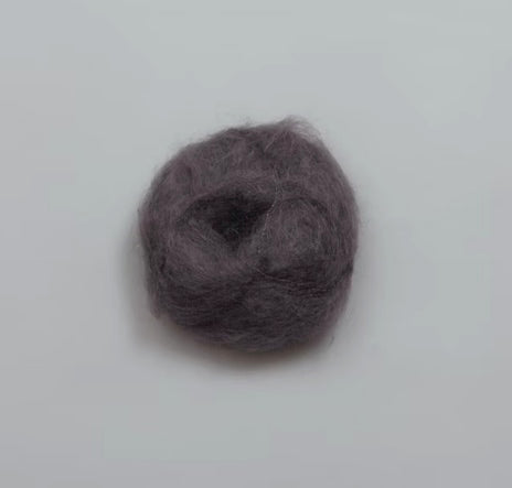 Rauma Plum - Mohair - YourNextKnit