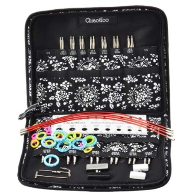 <p data-mce-fragment="1"><strong data-mce-fragment="1">ChiaoGoo TWIST Complete Interchangeable Needle Set</strong></p> <p data-mce-fragment="1">&nbsp;</p> - YourNextKnit