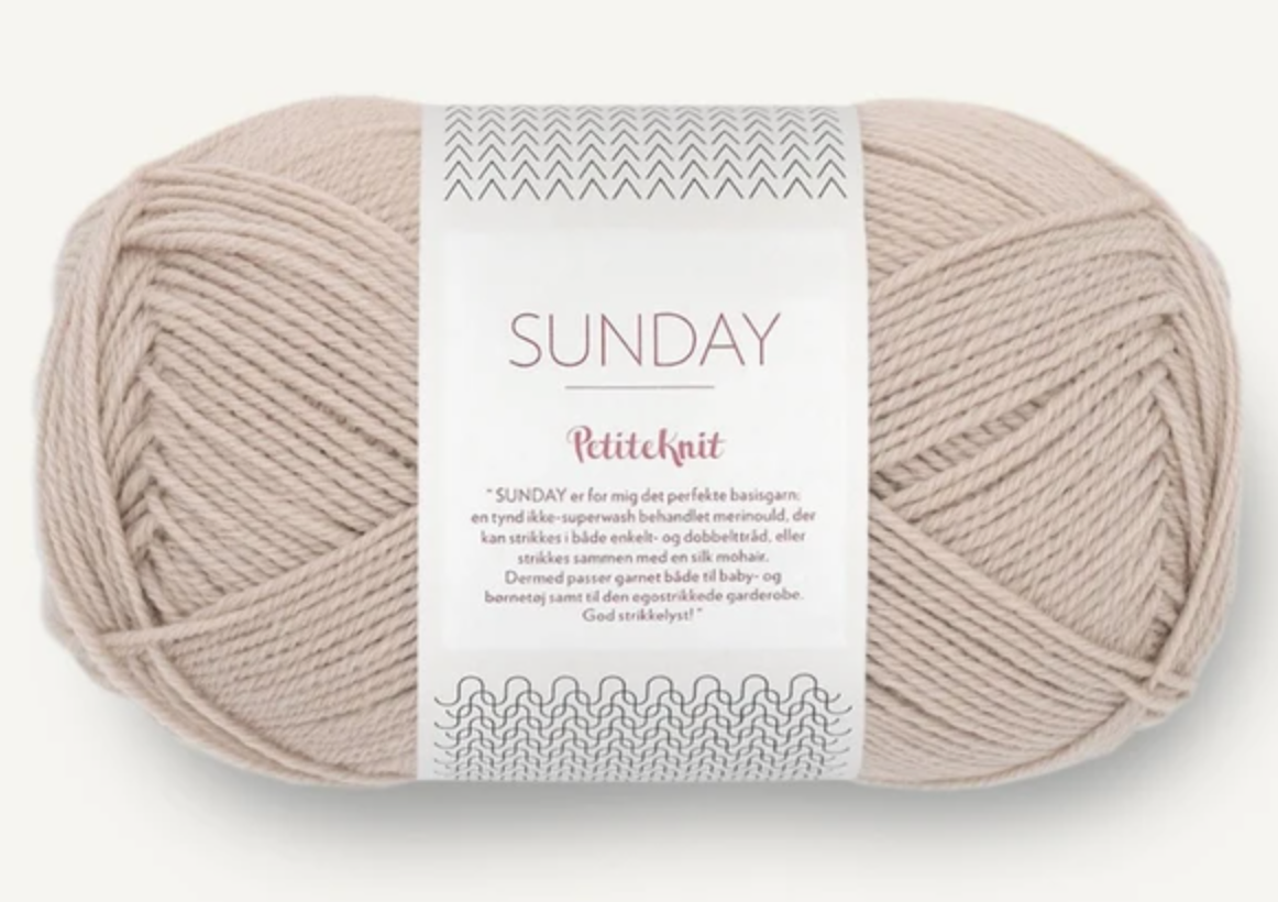 Petiteknit Sunday - Sandness Garn - YourNextKnit