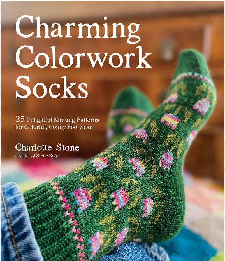 Charming Colorwork Socks - Charlotte Stone - YourNextKnit