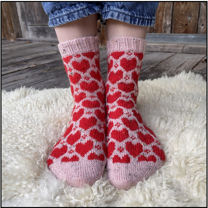 Charming Colorwork Socks - Charlotte Stone - YourNextKnit