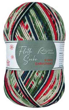 Rellana Garne Christmas Sock - YourNextKnit