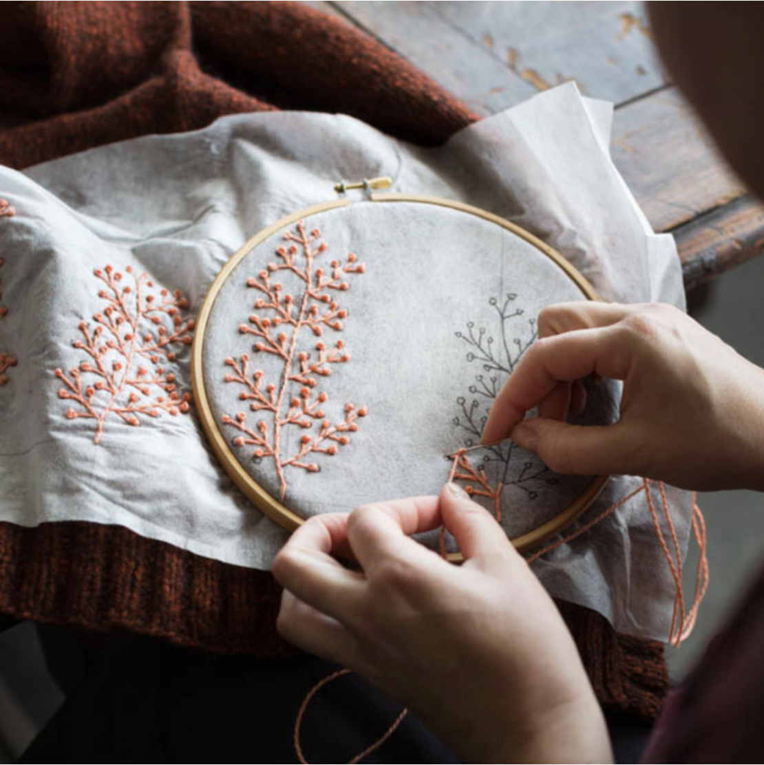 EMBROIDERY ON KNITS - JUDIT GUMMLICH - YourNextKnit