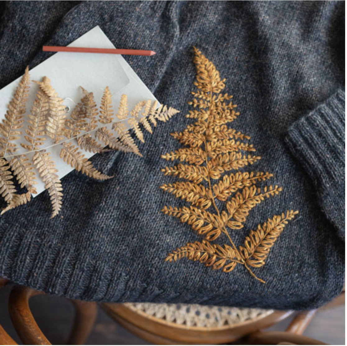 EMBROIDERY ON KNITS - JUDIT GUMMLICH - YourNextKnit