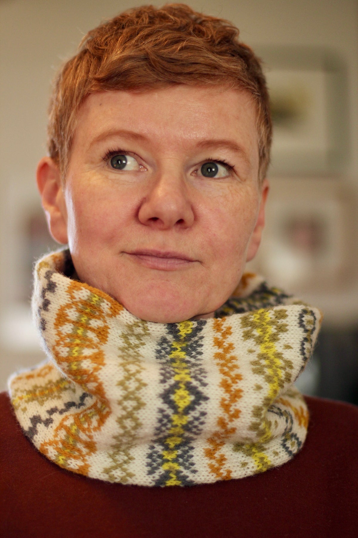 Haslock Cowl  Kit by Gudrun Johnston - YourNextKnit