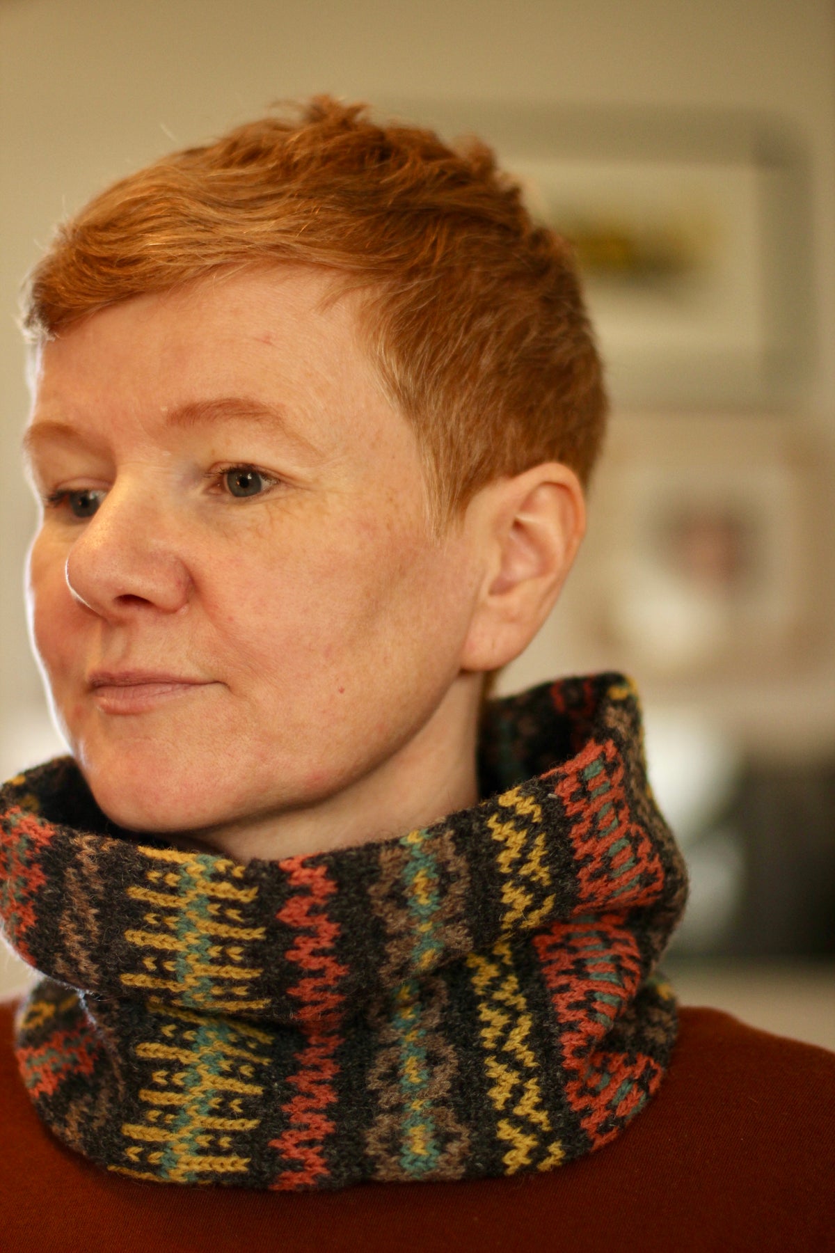 Haslock Cowl  Kit by Gudrun Johnston - YourNextKnit