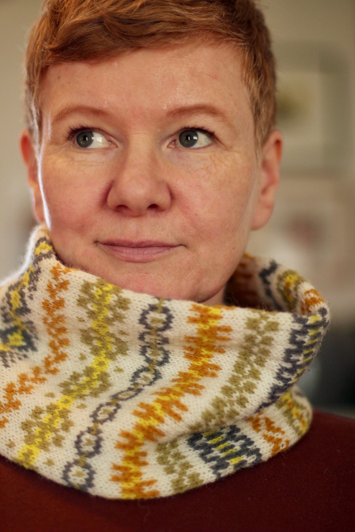 Haslock Cowl  Kit by Gudrun Johnston - YourNextKnit