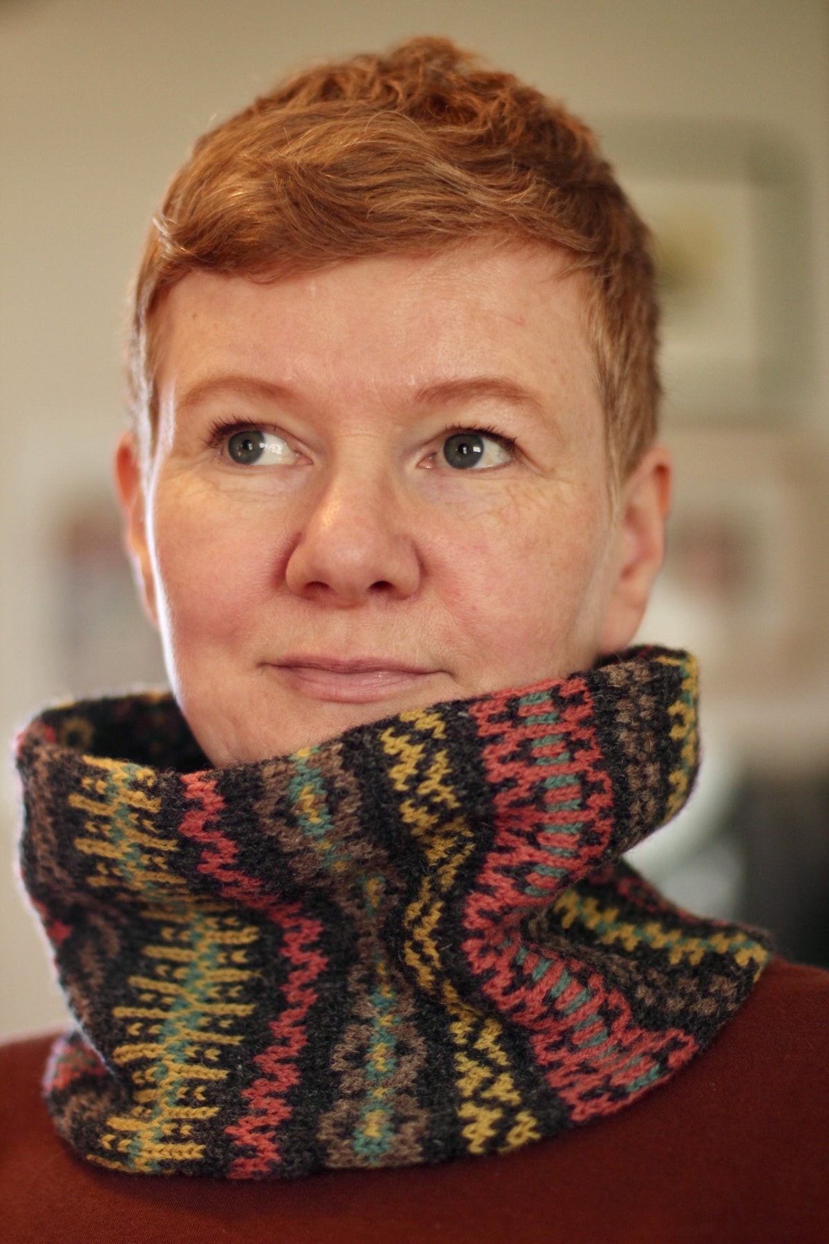 Haslock Cowl  Kit by Gudrun Johnston - YourNextKnit