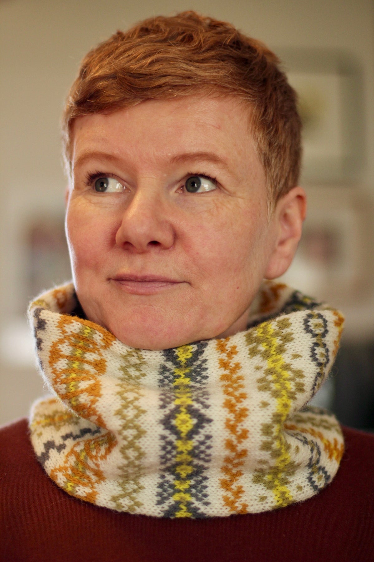 Haslock Cowl  Kit by Gudrun Johnston - YourNextKnit