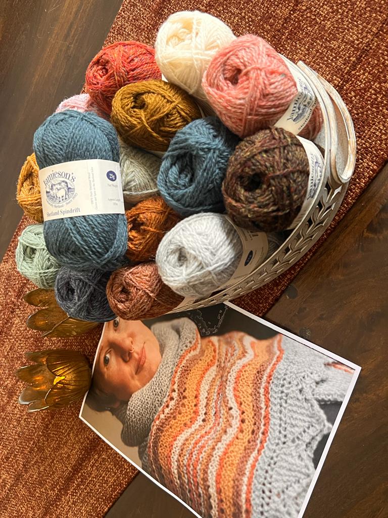 Hansel Hap Kit by Gudrun Johnston for KnitCity Vancouver 2023!! - YourNextKnit