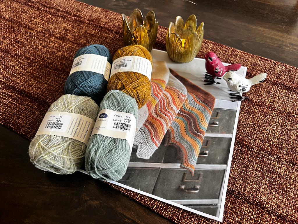 Hansel Hap Kit by Gudrun Johnston for KnitCity Vancouver 2023!! - YourNextKnit