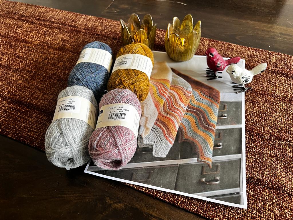 Hansel Hap Kit by Gudrun Johnston for KnitCity Vancouver 2023!! - YourNextKnit