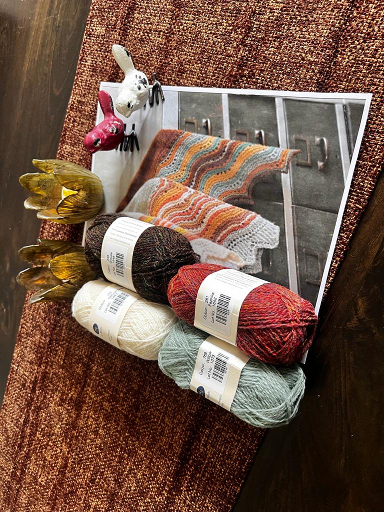 Hansel Hap Kit by Gudrun Johnston for KnitCity Vancouver 2023!! - YourNextKnit