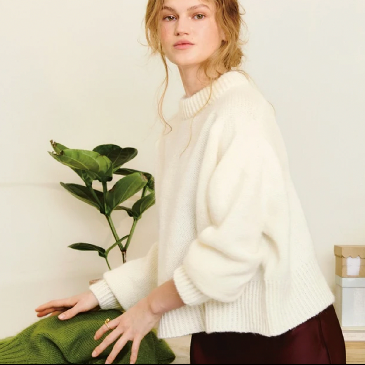 Sandnes Garn - Single Pattern Booklet - 2502 No. 10 Wendy Sweater Chunky Edition