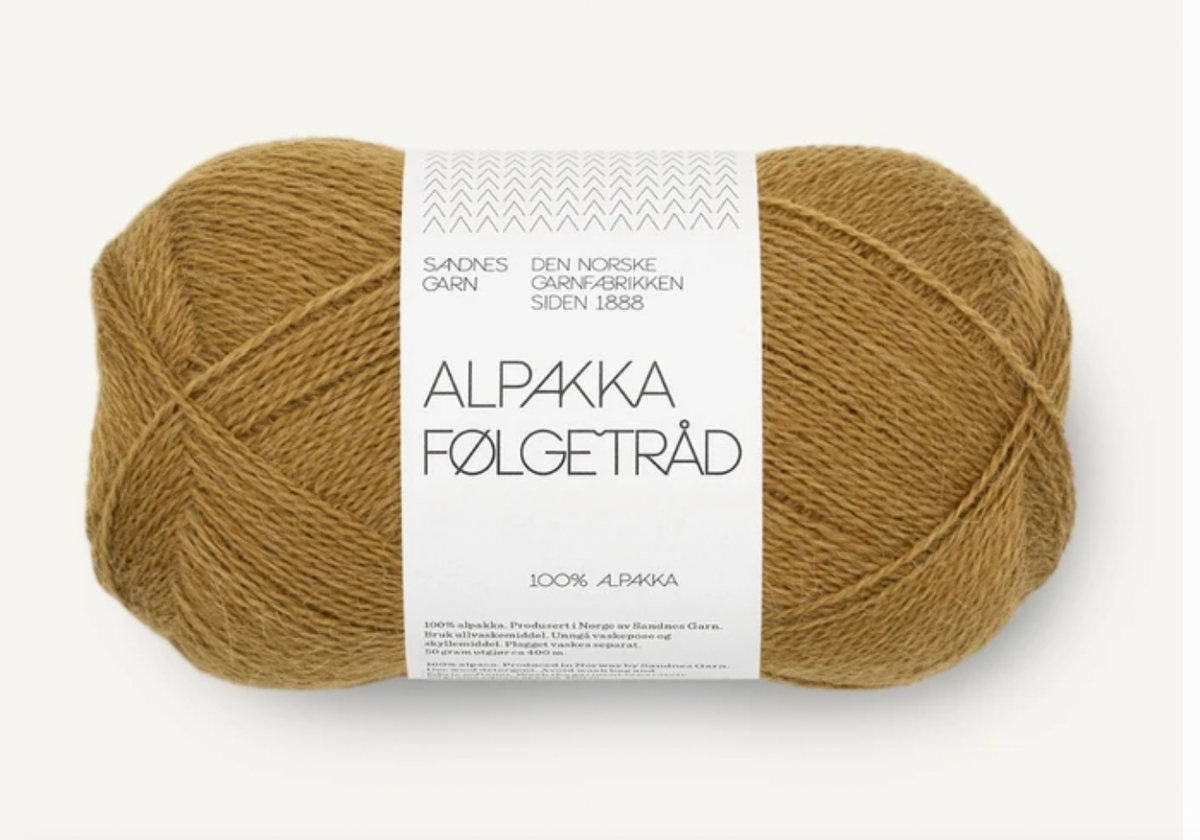 Alpakka (Alpaca) Folgetrad- Sandnes Garn