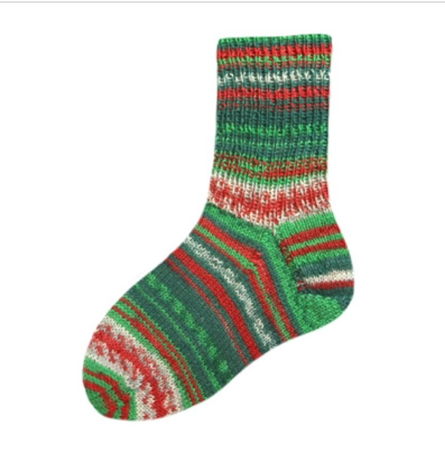 Rellana Garne Christmas Sock - YourNextKnit