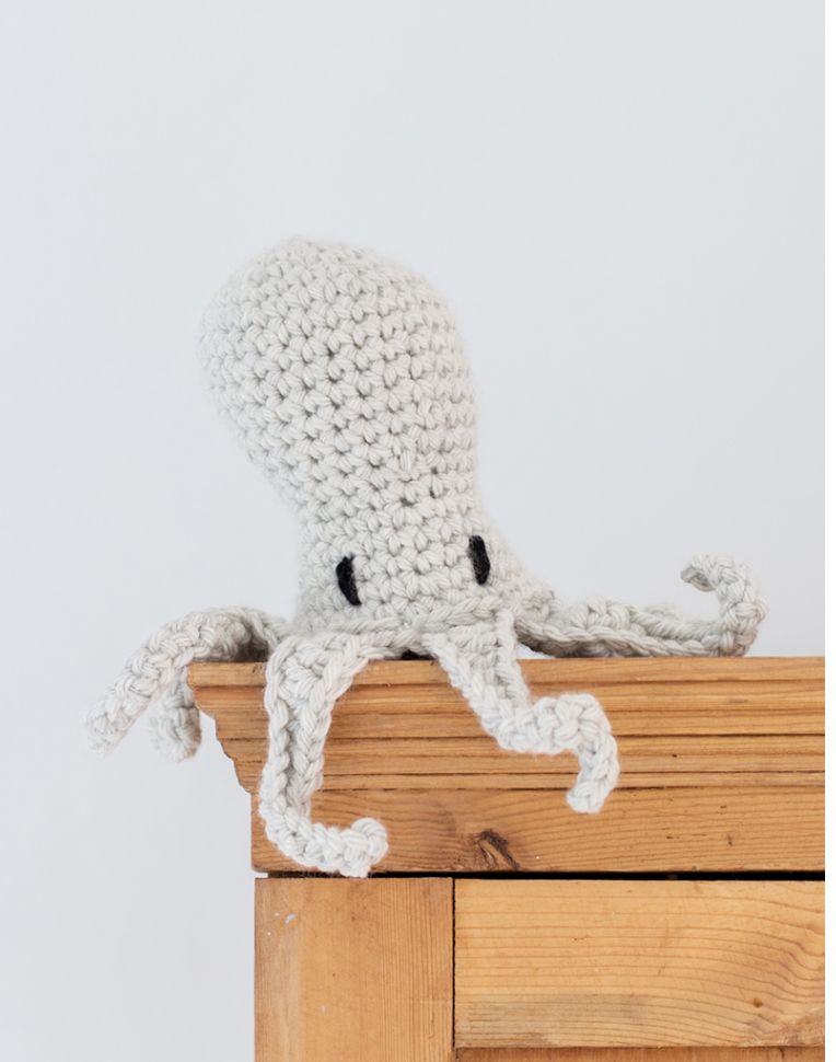 TOFT Animals - JUMBO - Oria the Octopus Kit - YourNextKnit