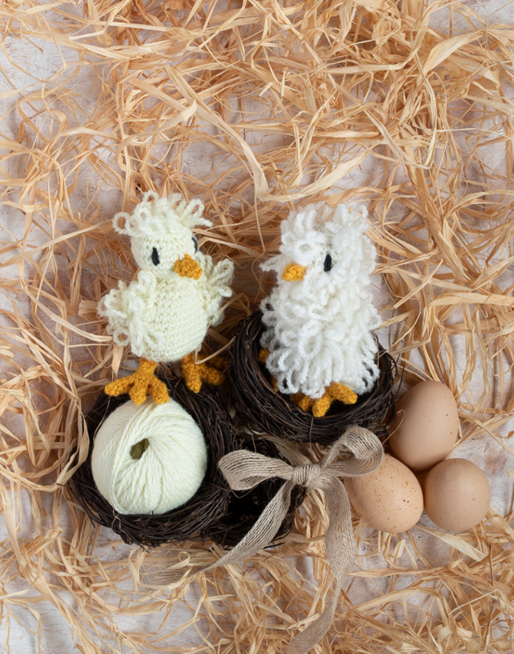 TOFT Animals - Mini Spring Chicks Kit - YourNextKnit