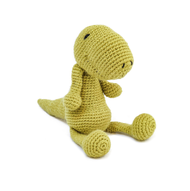 TOFT Animals -Gregor the T-Rex Kit - YourNextKnit