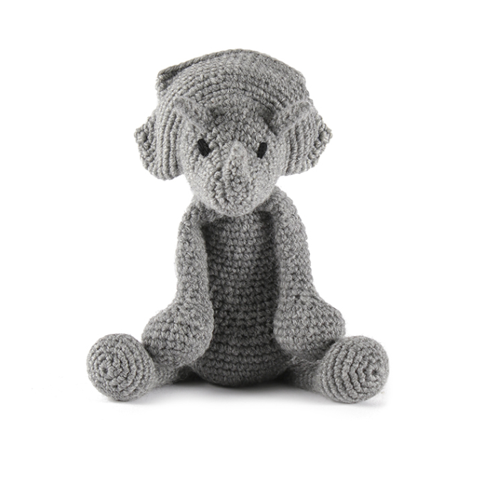 TOFT Animals - Victoria the Triceratops Kit - YourNextKnit