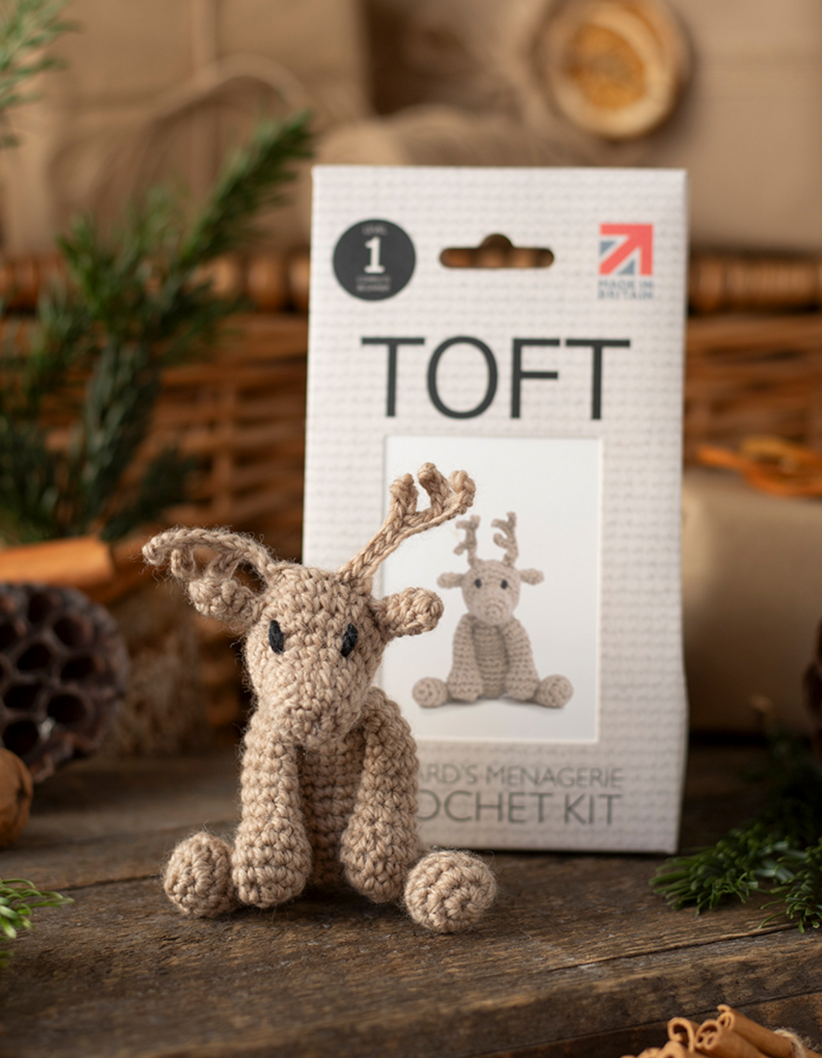 TOFT Animals - Mini Donna the Reindeer - YourNextKnit