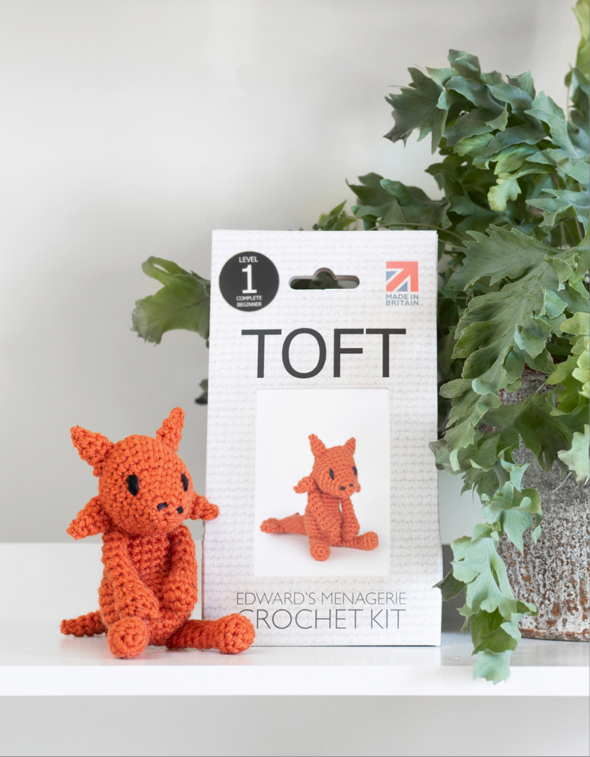 TOFT Animals - Mini Anthony the Ankylosaurus - YourNextKnit