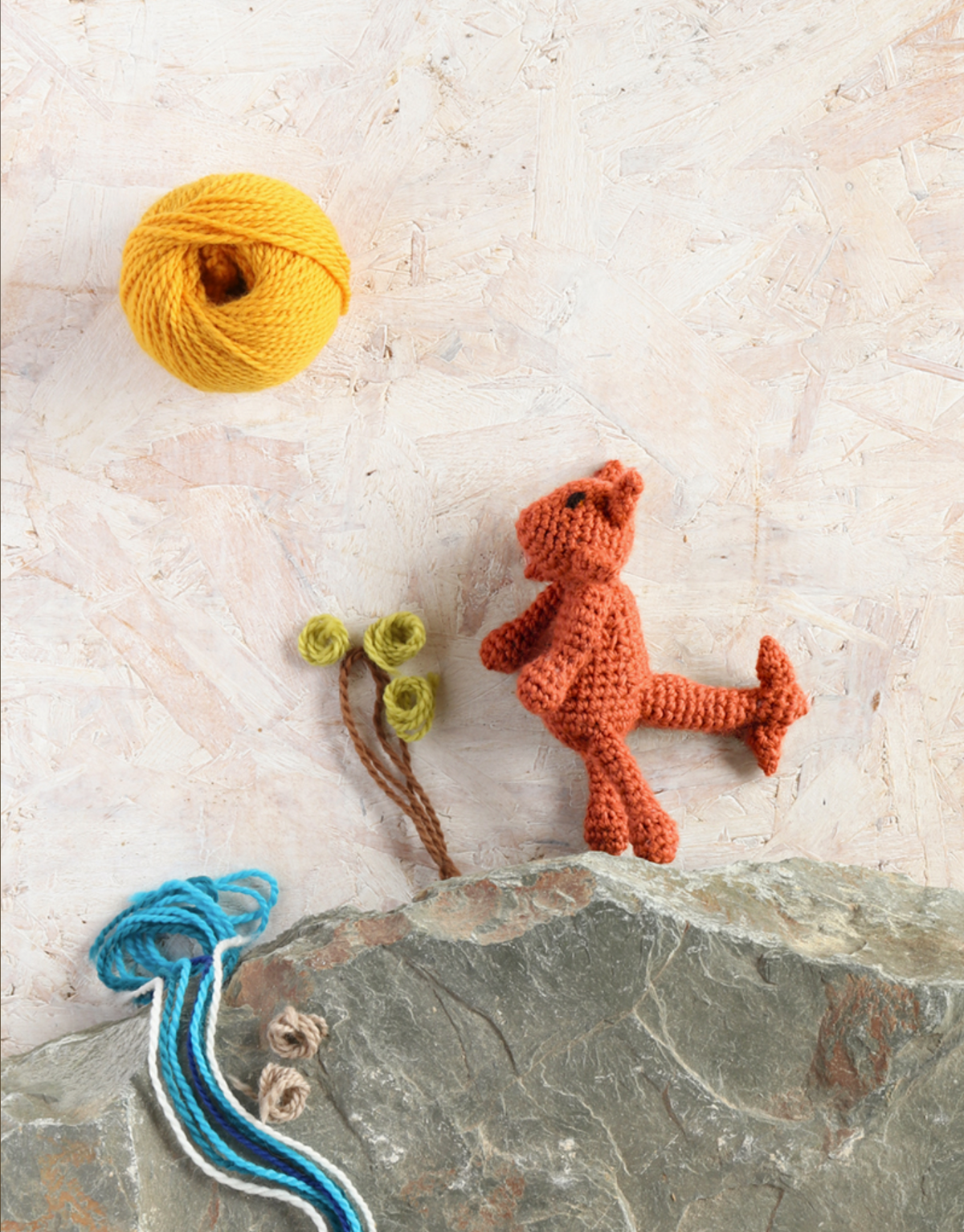 TOFT Animals - Mini Anthony the Ankylosaurus - YourNextKnit