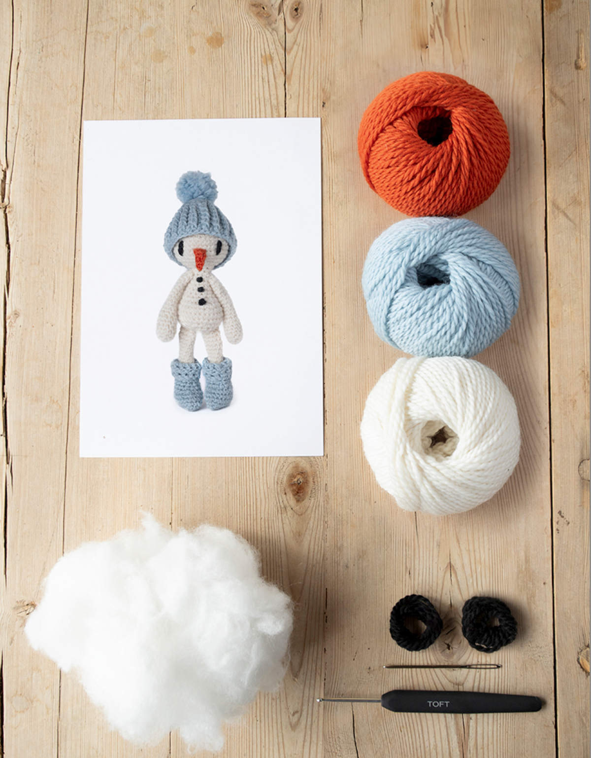 TOFT Animals - Snowman - YourNextKnit