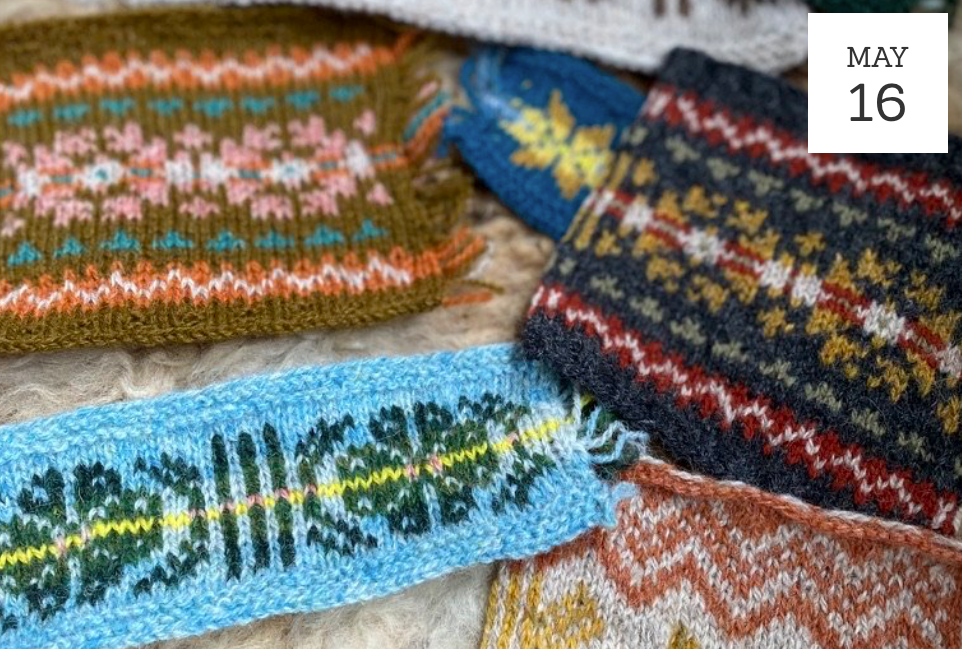 Knit City Montreal - Fair Isle Taster by Gudrun Johnston - YourNextKnit