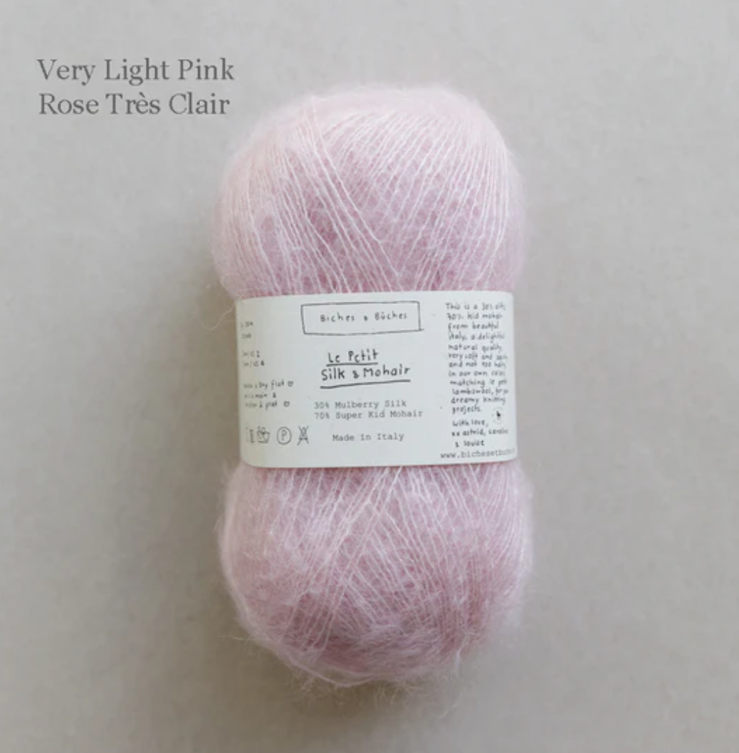 BICHES & BÛCHES - Le Petit Silk & Mohair - YourNextKnit