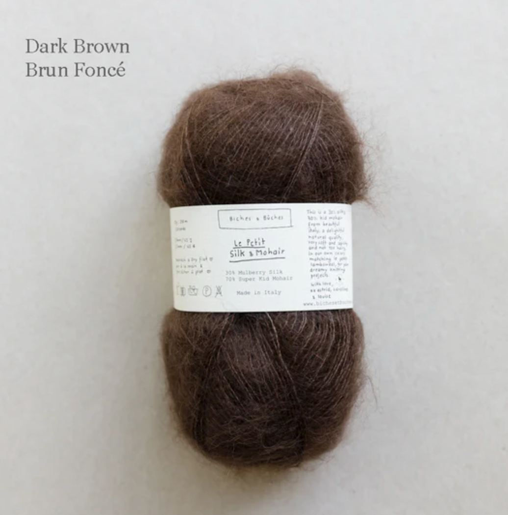 BICHES & BÛCHES - Le Petit Silk & Mohair - YourNextKnit