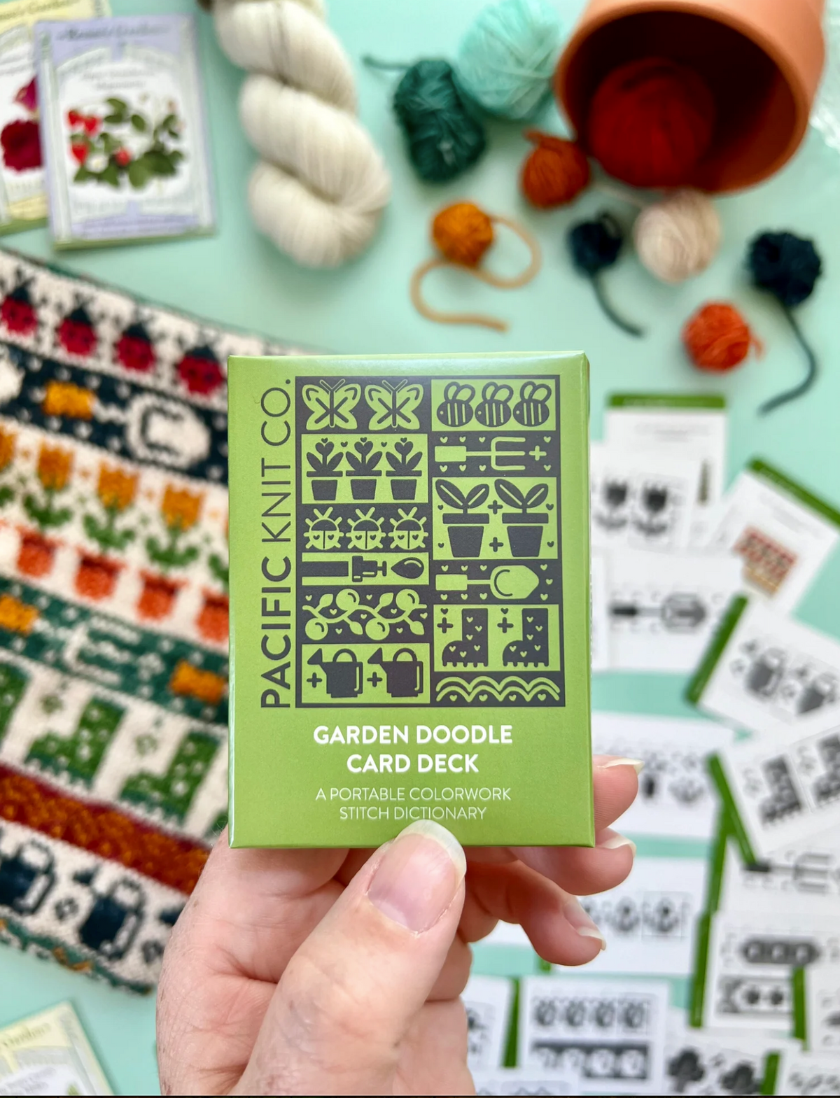 Pacific Knit Co - Garden Doodle Card Half Deck - YourNextKnit