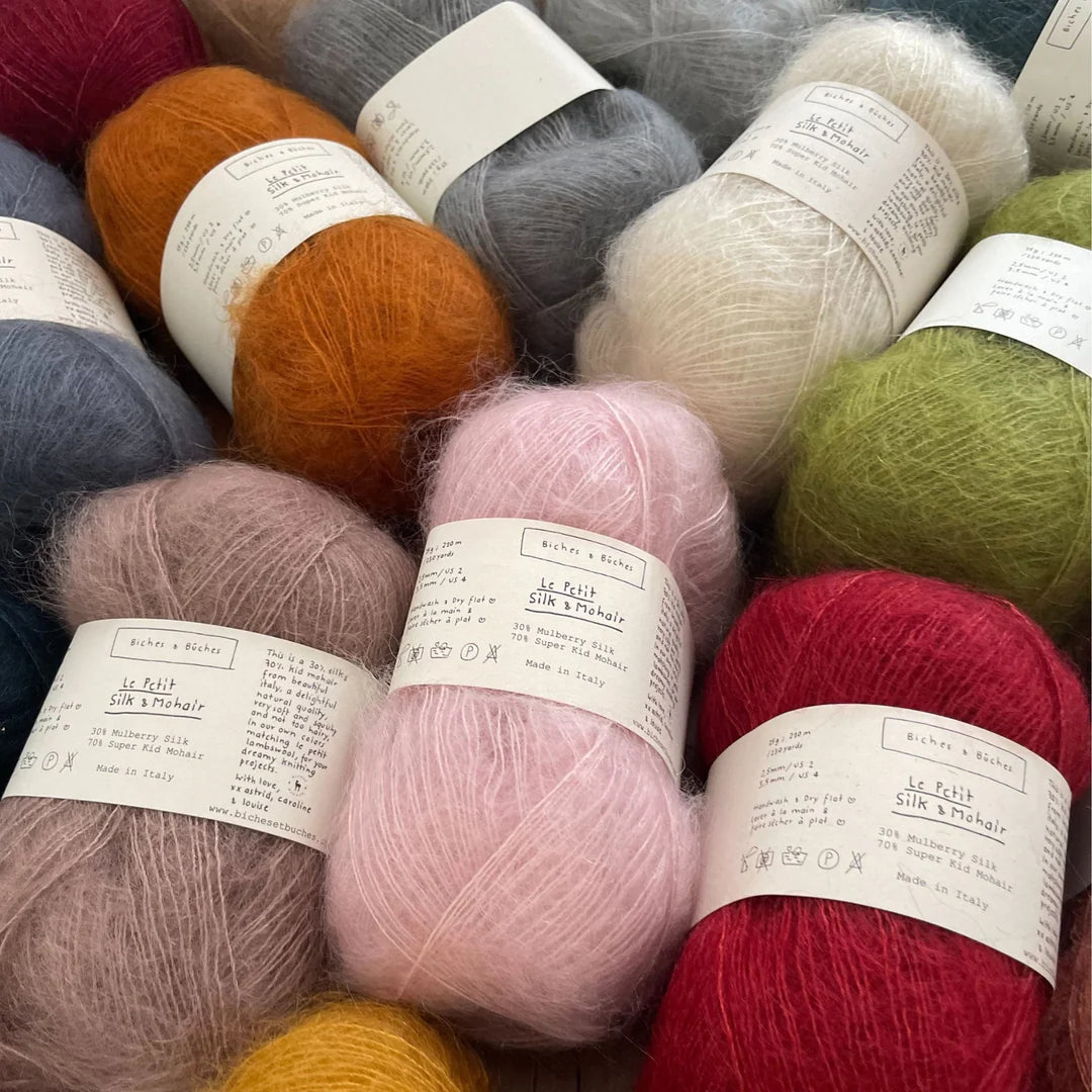 BICHES & BÛCHES - Le Petit Silk & Mohair - YourNextKnit