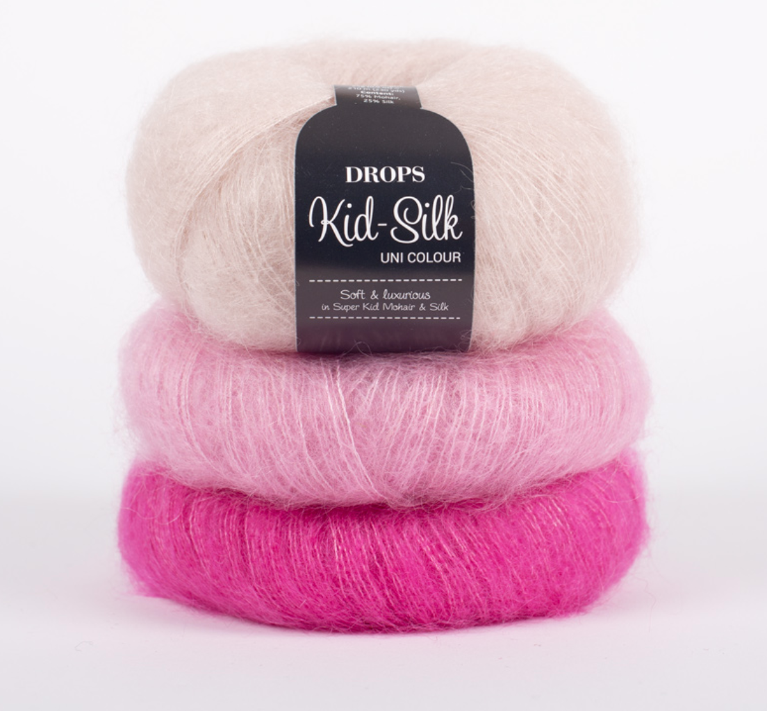 Drops - Kid Silk Mohair - YourNextKnit